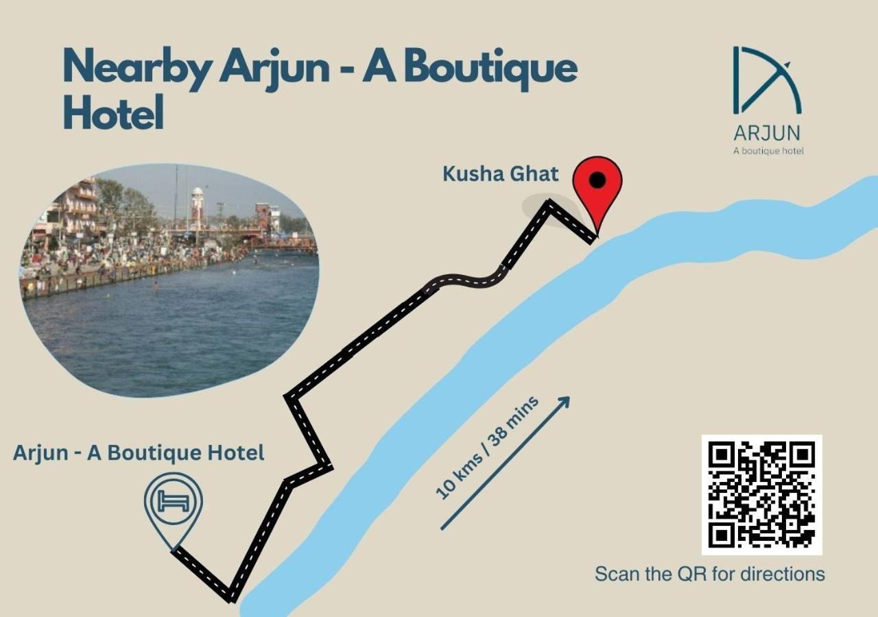 Arjun - A Boutique Hotel Харидвар Экстерьер фото