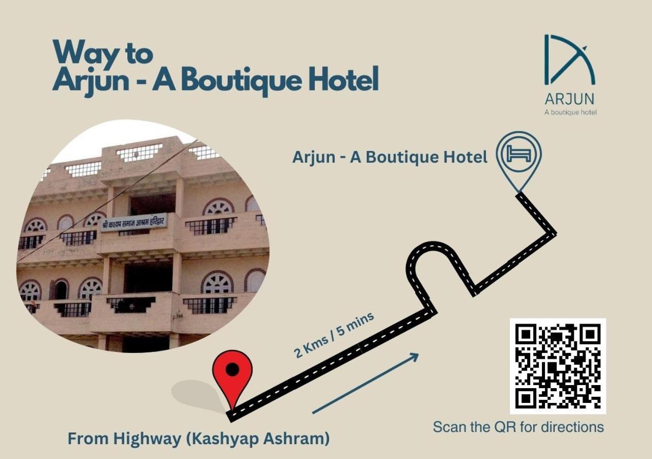 Arjun - A Boutique Hotel Харидвар Экстерьер фото