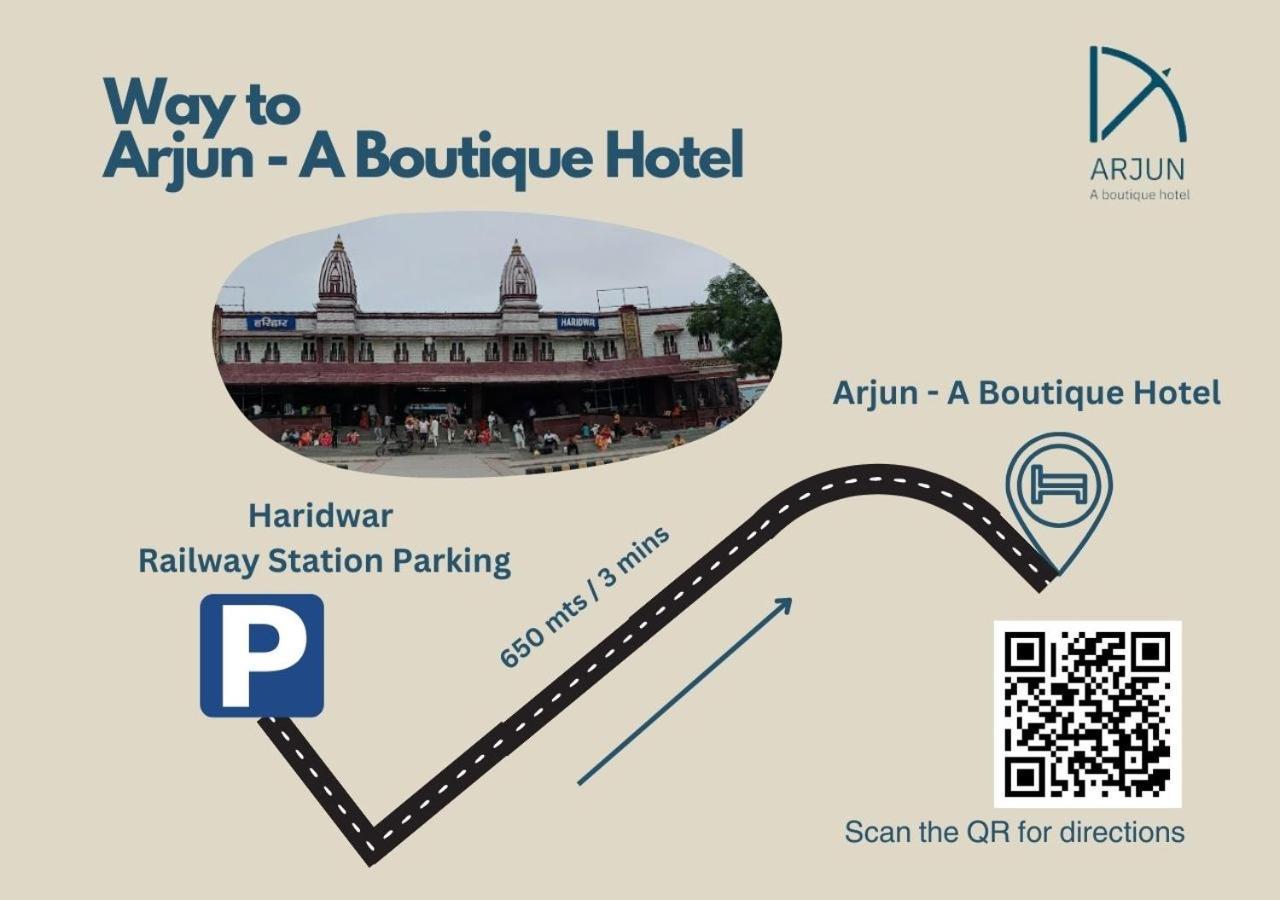 Arjun - A Boutique Hotel Харидвар Экстерьер фото